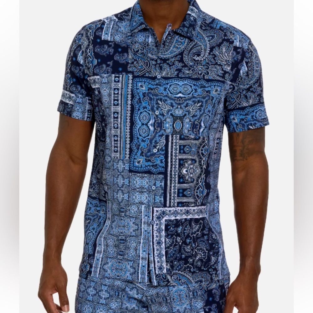 Robert Graham The Gotham classic fit Short Sleeve Shirt M